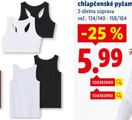 Esmara Dievčenské/chlapčenské tielko alebo dievčenská podprsenka