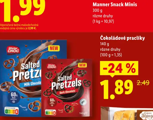 Manner Snack Minis