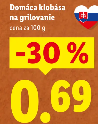 Domáca klobása na grilovanie