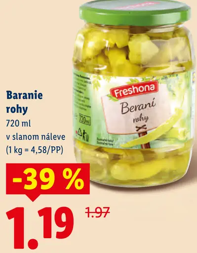 Freshona Baranie rohy