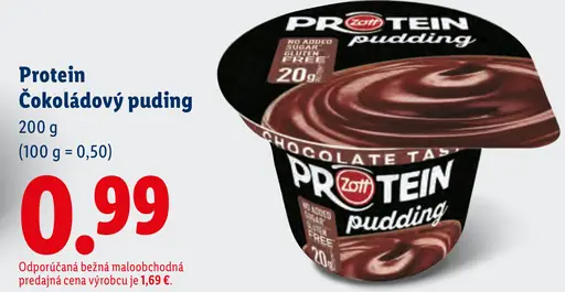 Zott Proteín Čokoládový puding