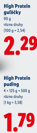 Sondey High Protein guľôčky