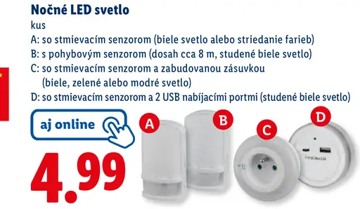 Livarno Home LED svetlá