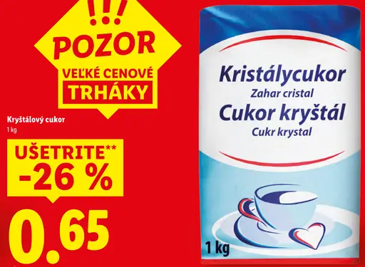Kryštálový cukor