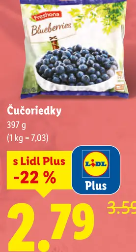 Freshona Čučoriedky