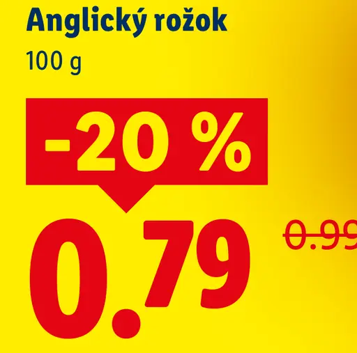 Rožok anglický