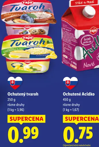Rajo Ochutené Acidko