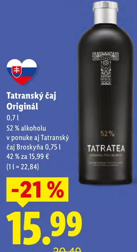 Tatranský čaj Originál
