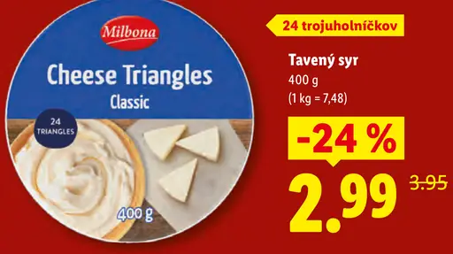 Milbona Cheese Triangles