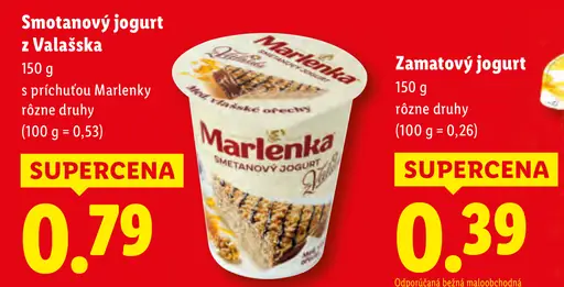 Valásska Smotanový jogurt