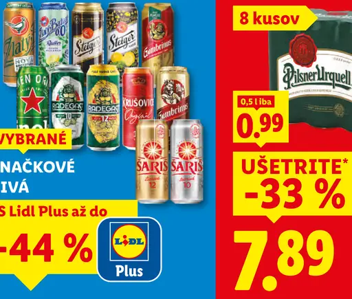 Pilsner Urquell Pivo ležiak svetlý