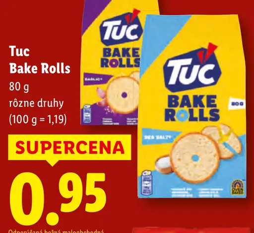 Tuc Bake Rolls