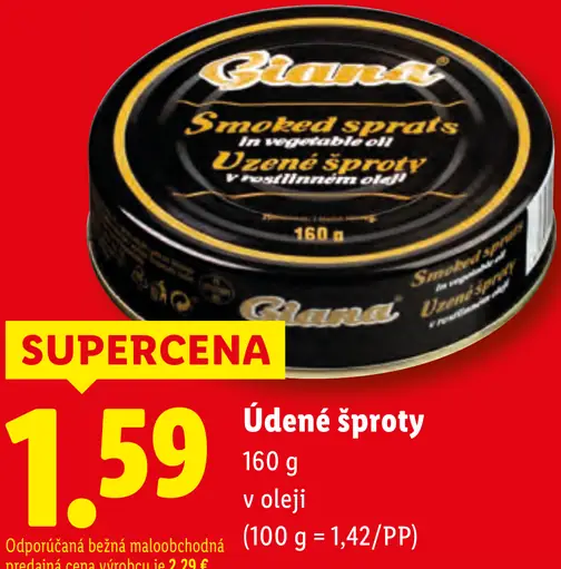 Giana Údené šproty