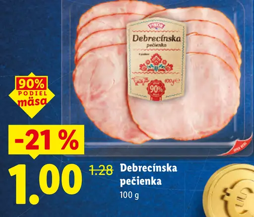 Karlovarská Debrecínska pečienka