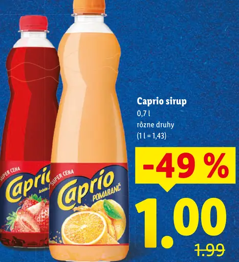 Caprio sirup