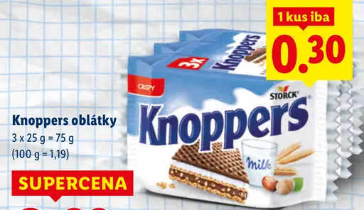 Knoppers oblátky
