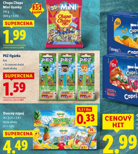 Chupa Chups Mini lízanky