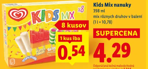 Kids Mix nanuky