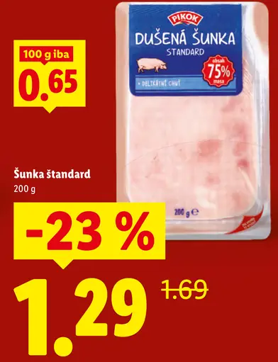 Pikok Dušená šunka štandard