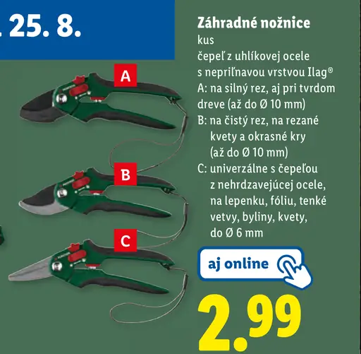 Fiskars Záhradné nožnice
