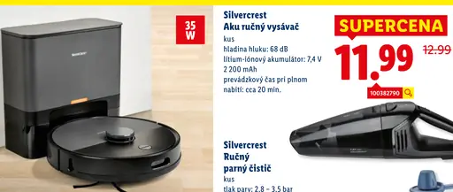 Silvercrest Robotický vysávač