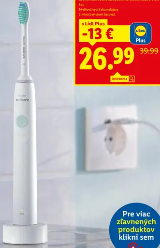 Philips Elektrická sonická zubná kefka Sonicare 1100