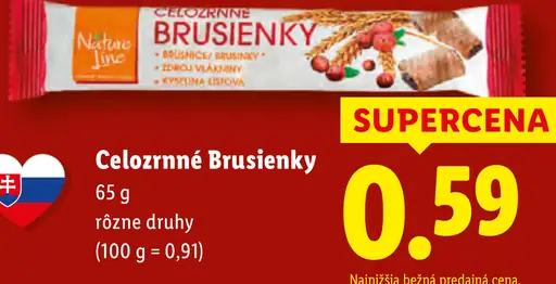Naturalive Celozrnné Brusienky