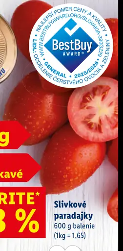 Slivkové paradajky
