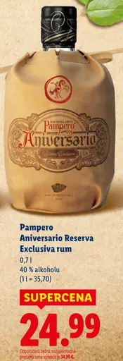 Pampero Aniversario Reserva Exclusiva rum