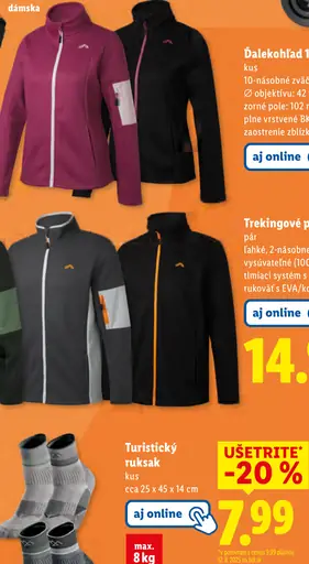 Crivit Turistický ruksak