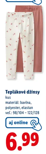 Teplákové džínsy