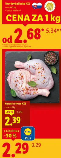 Kuracie štvrte XXL