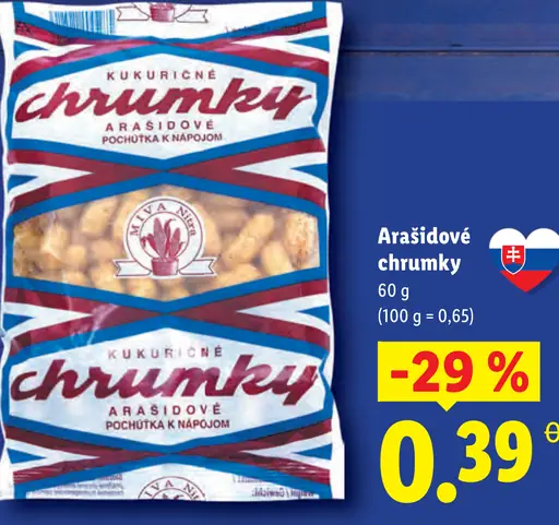 Arašidové chrumky