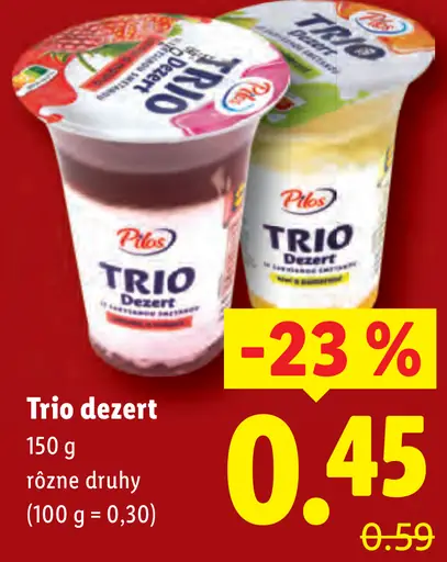 Pilos Trio dezert