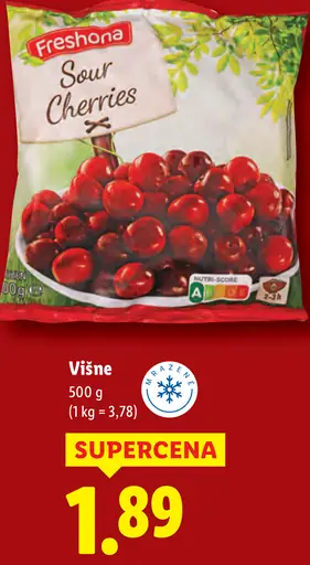 Freshona Višne v náleve
