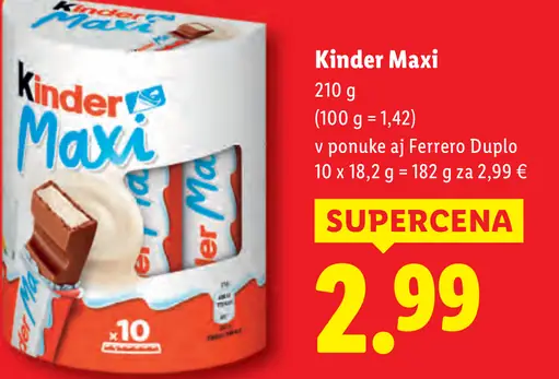 Kinder Maxi