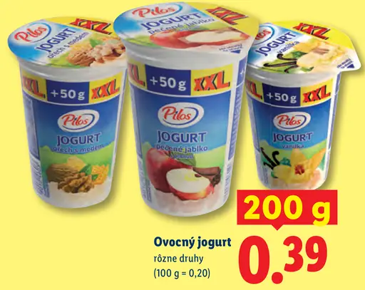 Pilos Ovocný jogurt
