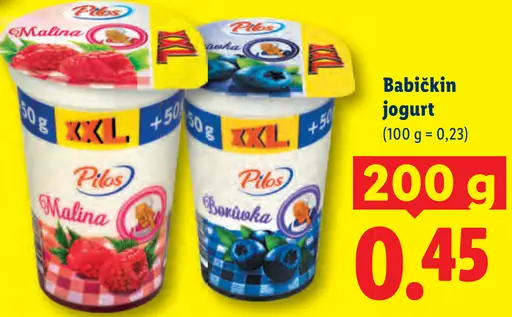 Pilos Babičkin jogurt
