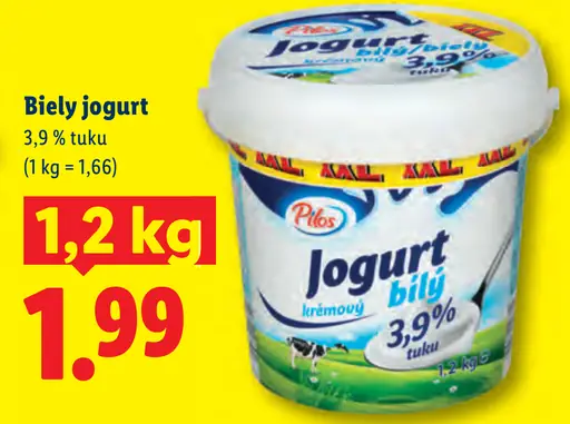 Pilos Biely jogurt