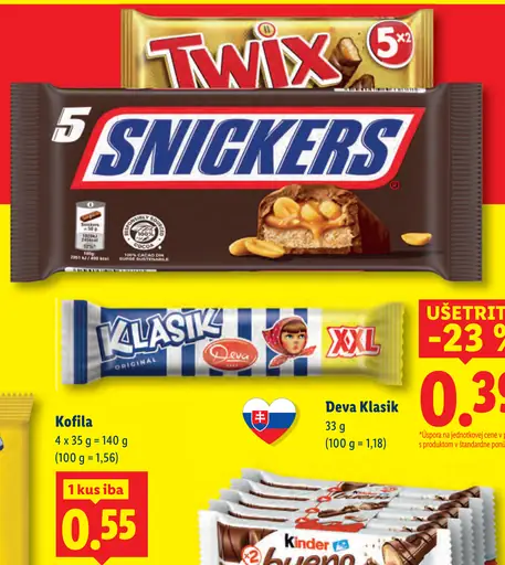 Snickers/Twix