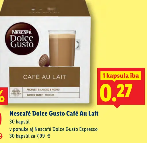 Nescafé Dolce Gusto Café Au Lait