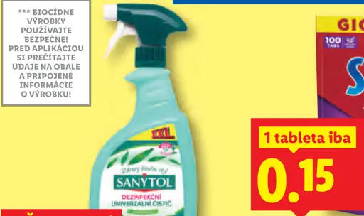 Sanytol Univerzálny dezinfekčný čistiaci prostriedok