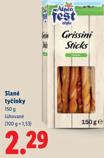 Alpenfest Grissini Sticks