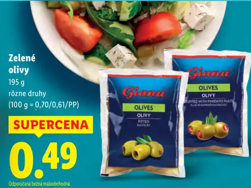 Giana Zelene olivy