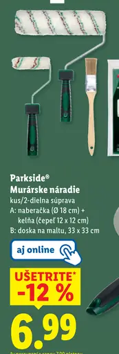 Parkside Murárske náradie