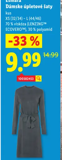 Esmara Dámske šaty