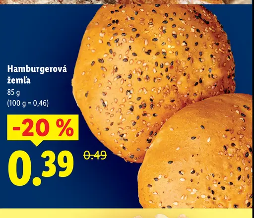 Hamburgerová brioška