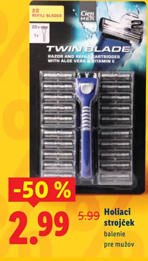 Twin Blade Holiaci strojček
