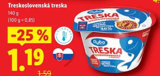 Ruža Treskoslovenská treska