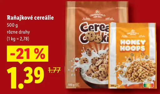 Raňajkové cereálie